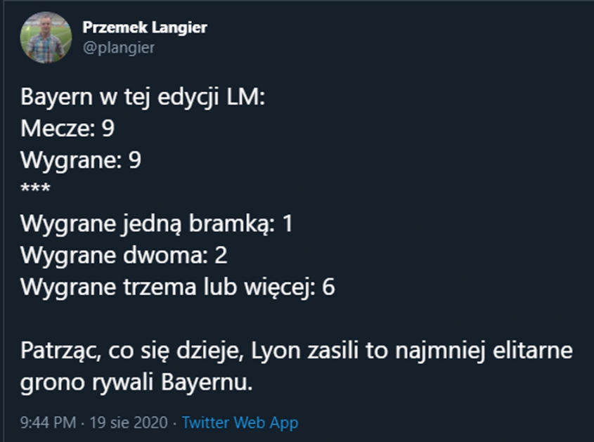 RÓŻNICA BRAMEK w meczach Bayernu w LM! :D